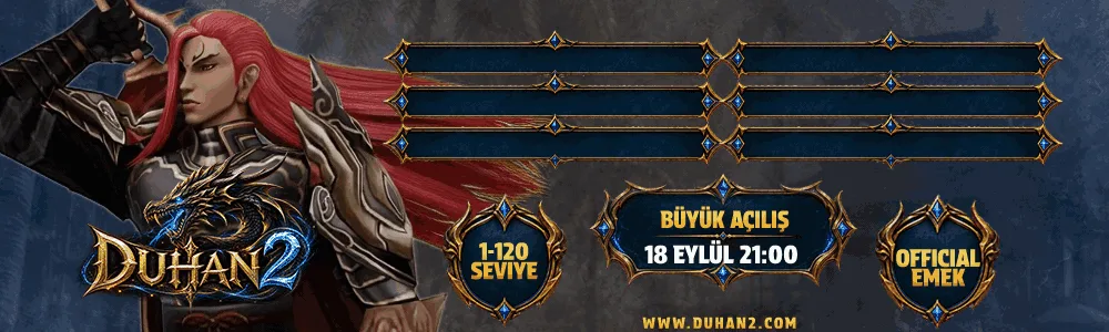 DUHAN2 Metin2 PVP Server bannerı